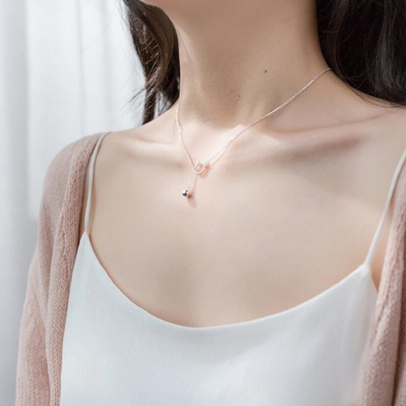 NEW 925 Sterling Silver Cat Bell Necklace - Picture 6 of 7